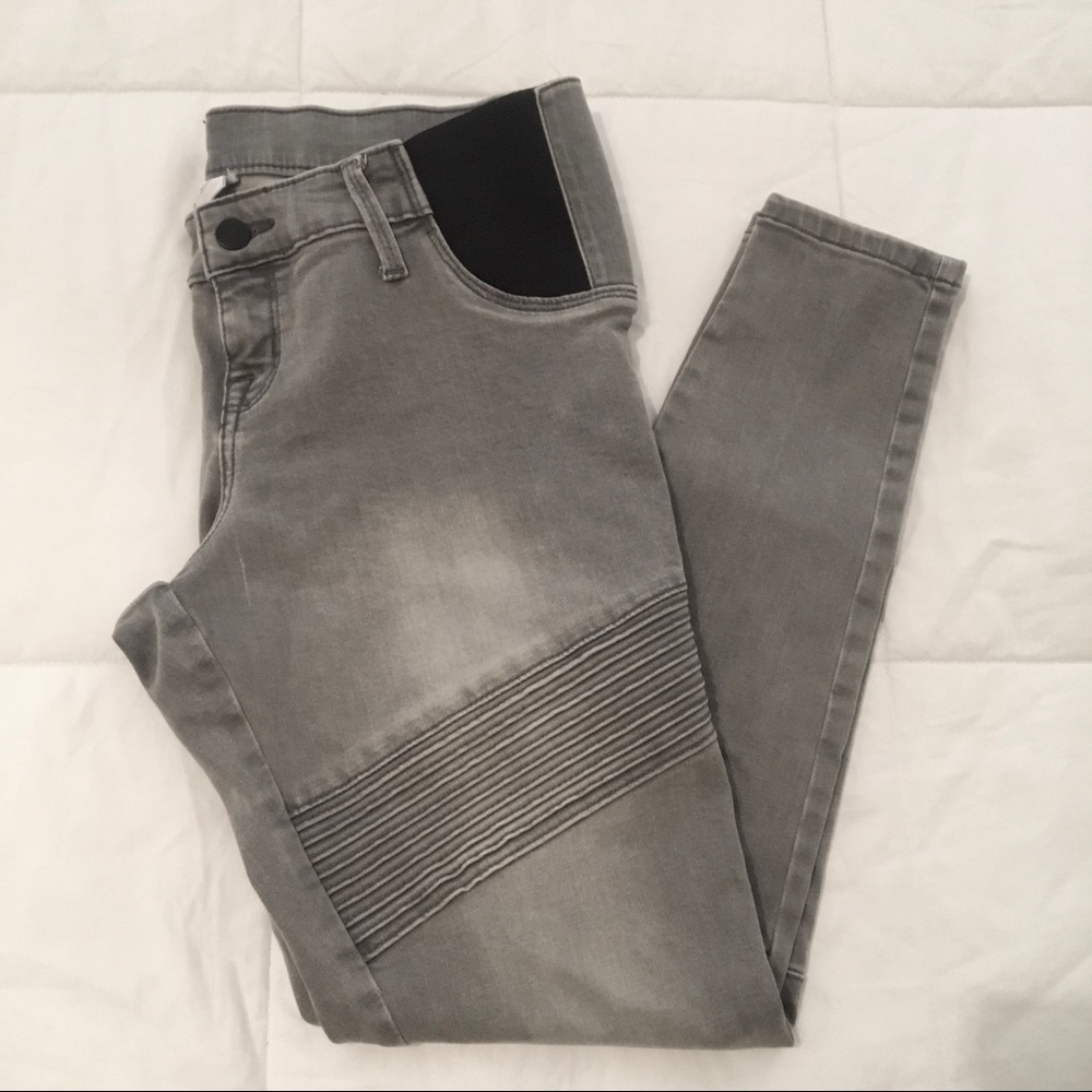 Isabel Maternity Inset Panel Stretchy Jeans Size 4